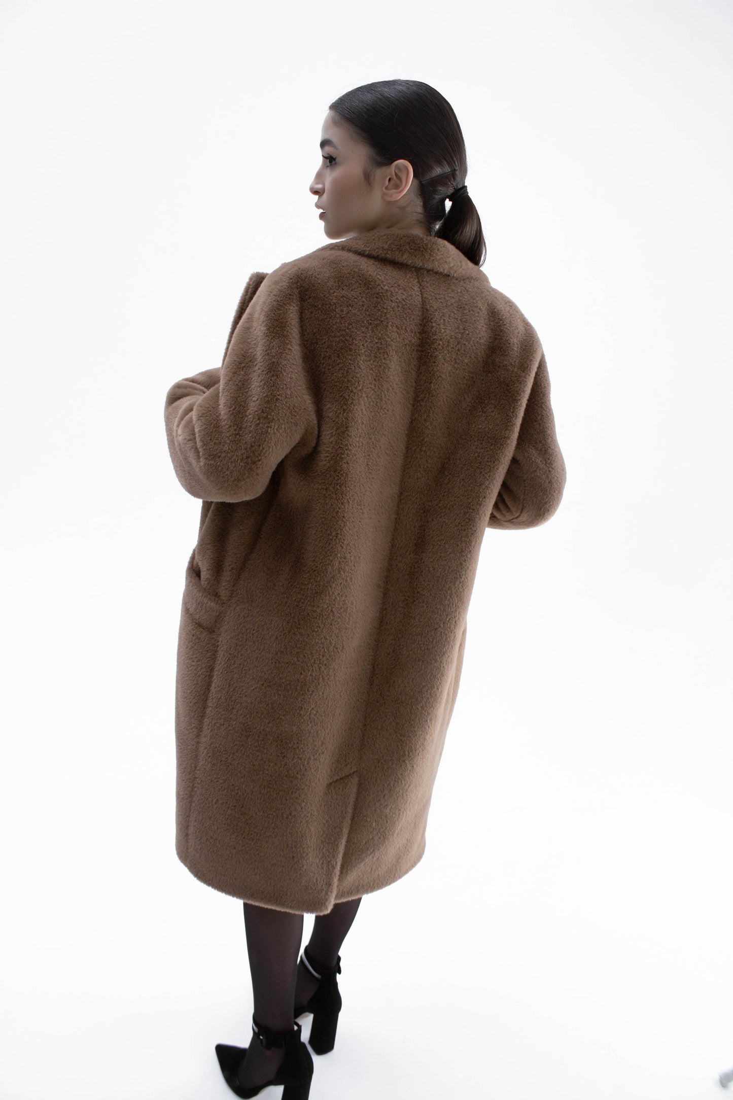 Camel Teddy Coat