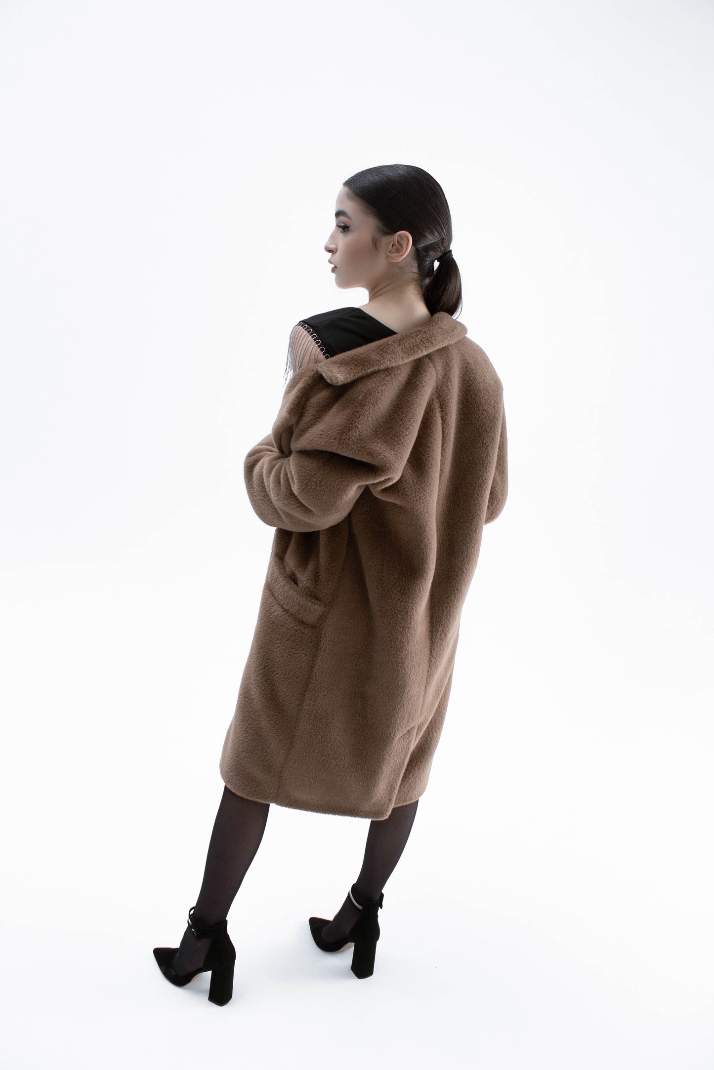 Camel Teddy Coat